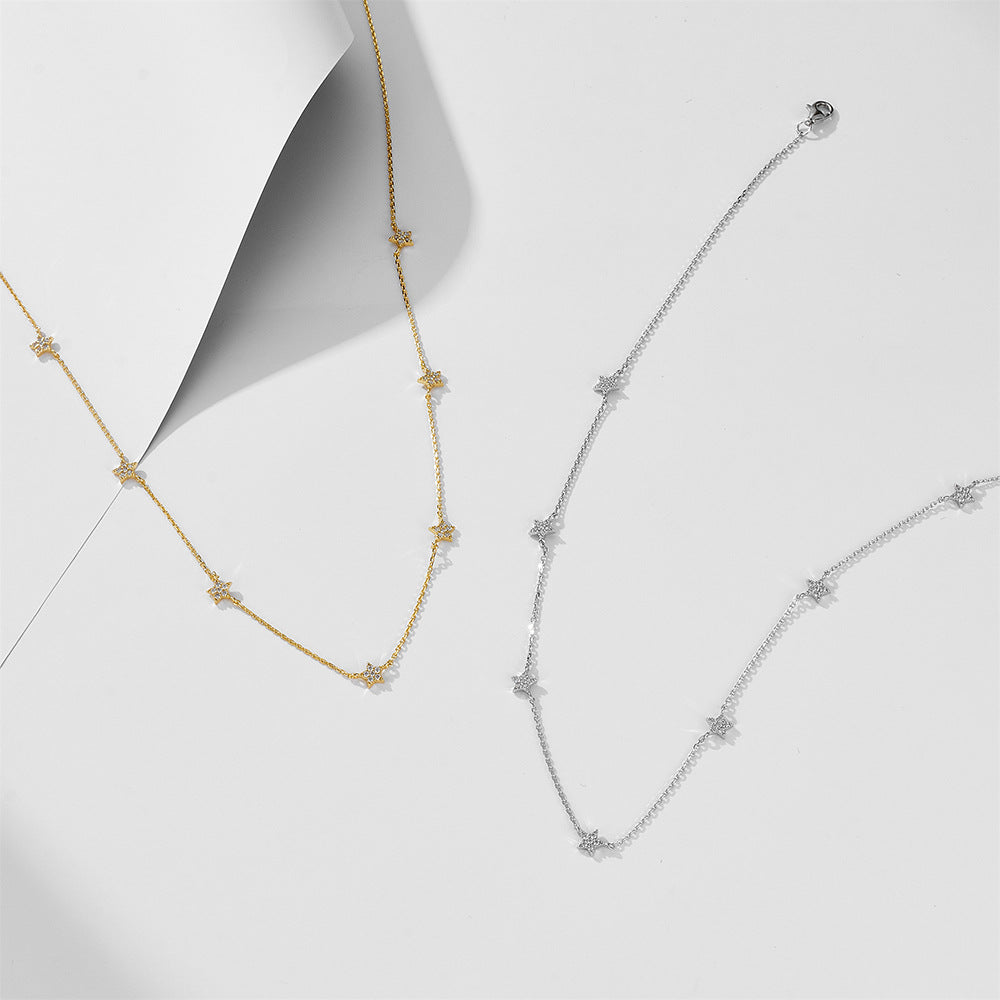 colar chuva de estrelas