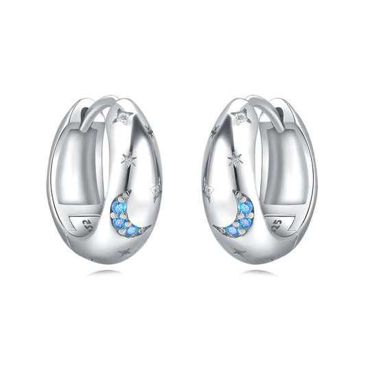 Brinco Argola Céu Estrelado