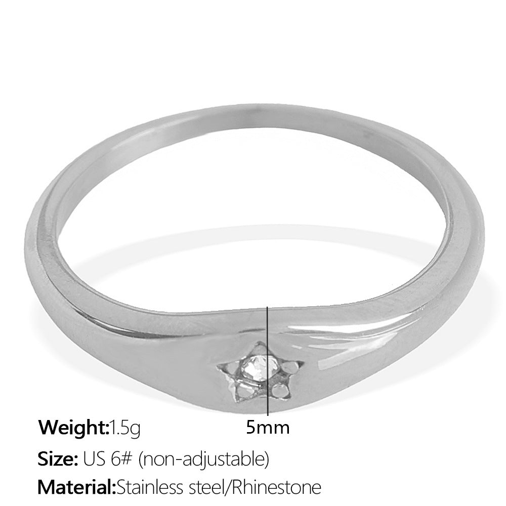 coleção anel estrela guia