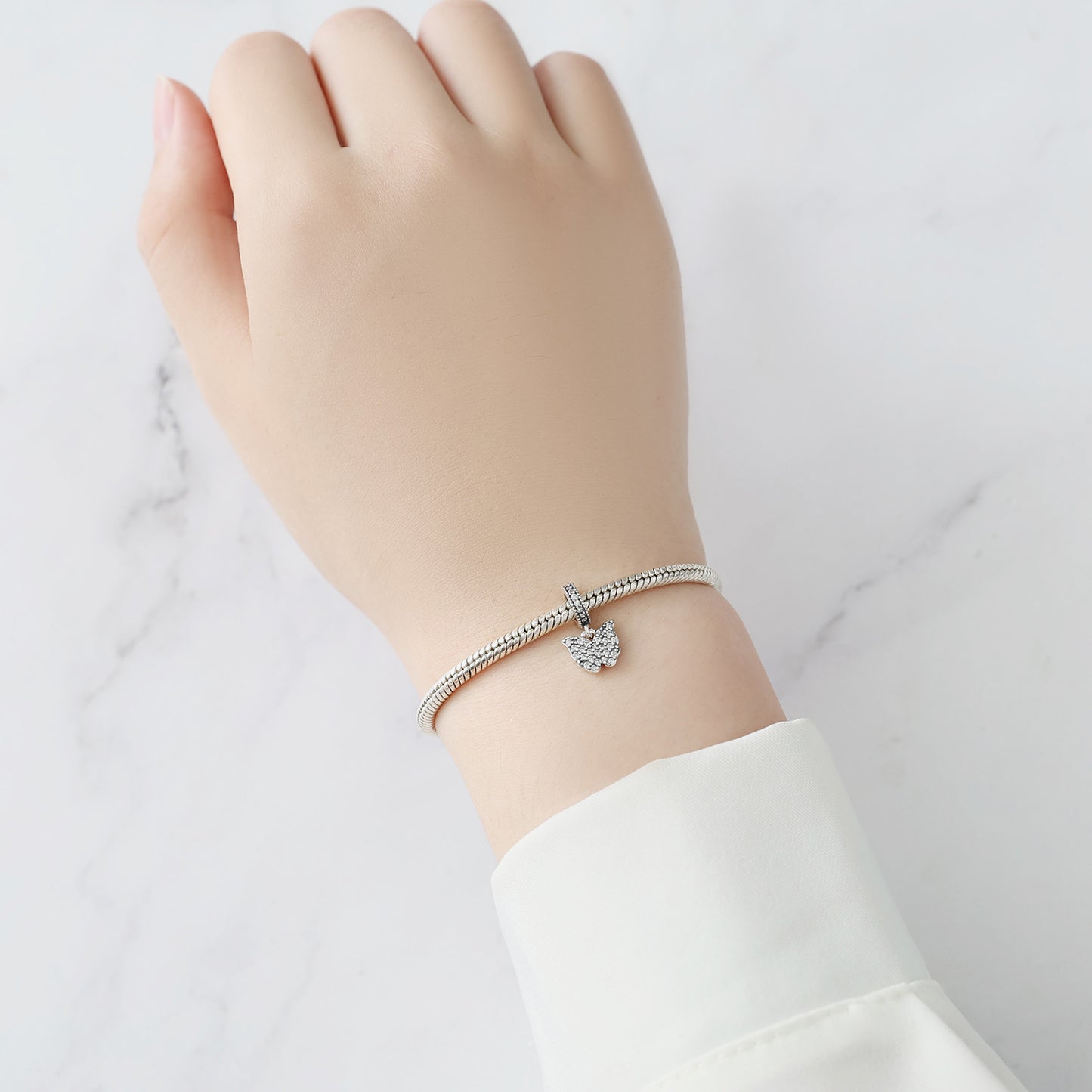 berloque borboleta brilhante