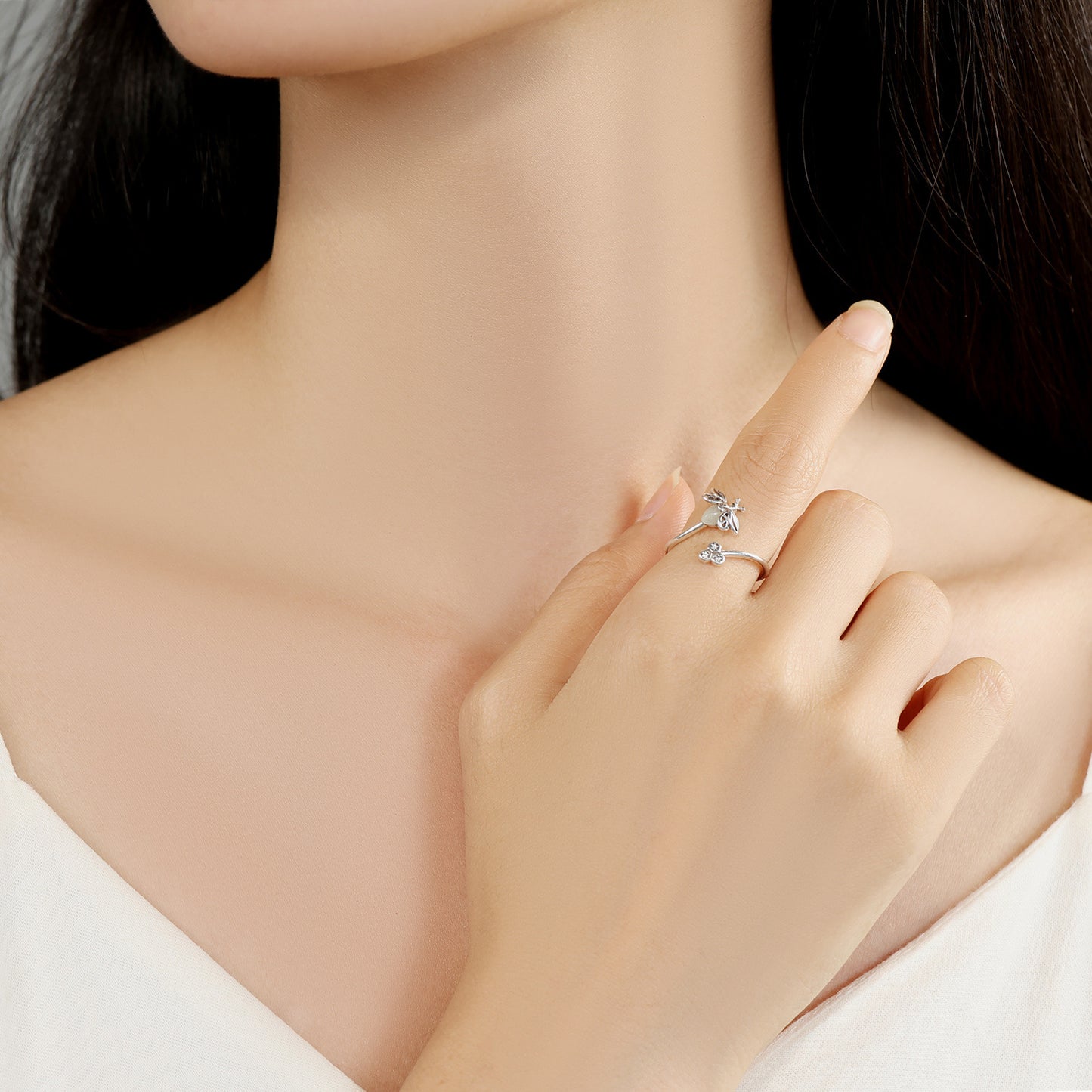 anel vagalume luminoso