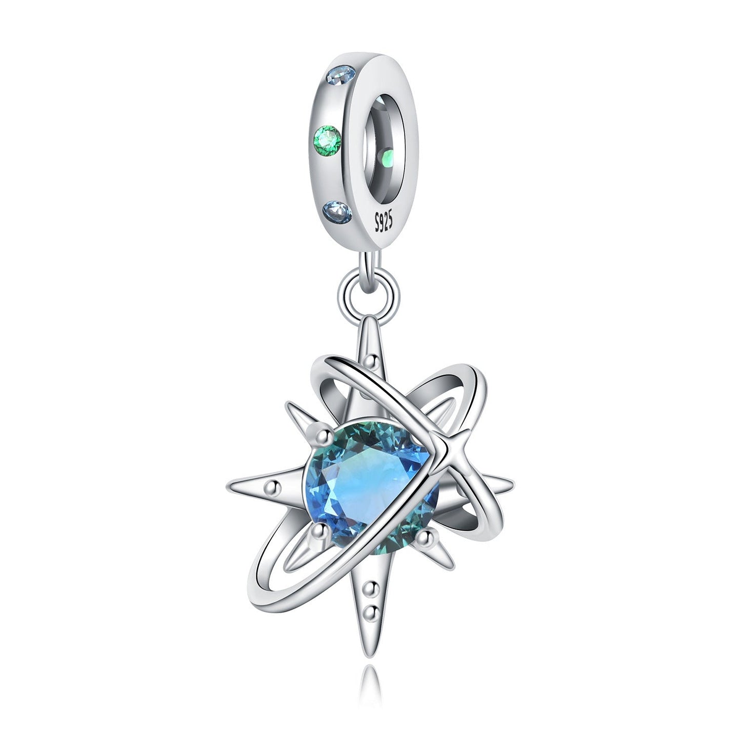 berloque estrela cintilante