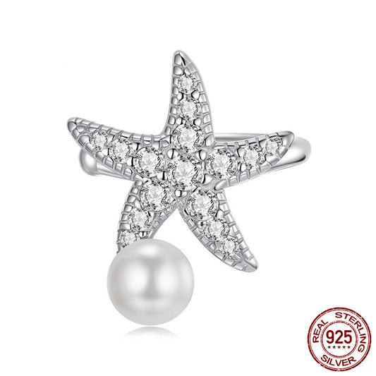 Presilha de orelha estrela do mar