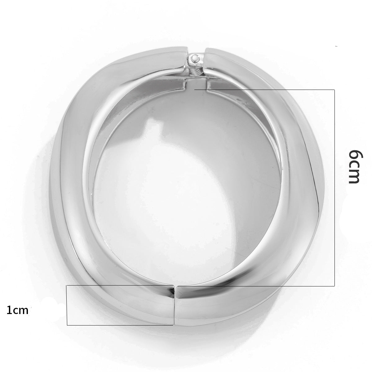 pulseira rígida statement bold