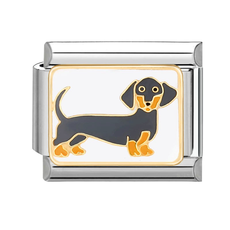 charm™ dachshund divertido