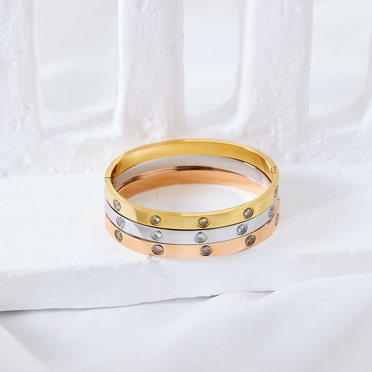 Bracelete Trevo de Luxo