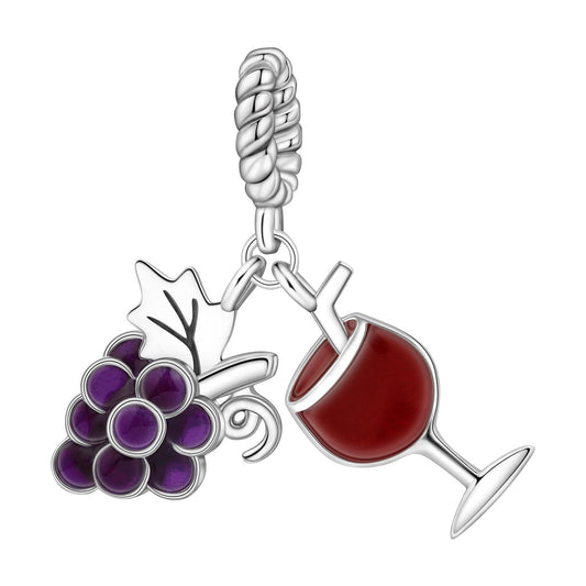 Berloque Uvas da Felicidade