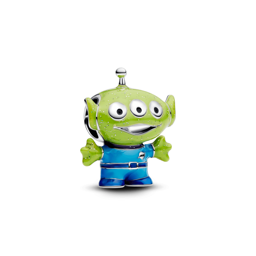 charm prata disney pixar alien toy story