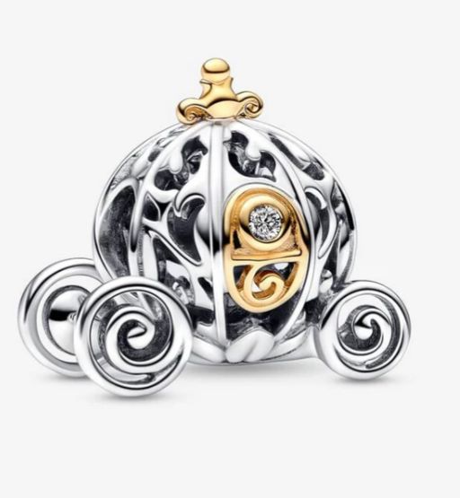 charm carruagem disney 100 anos