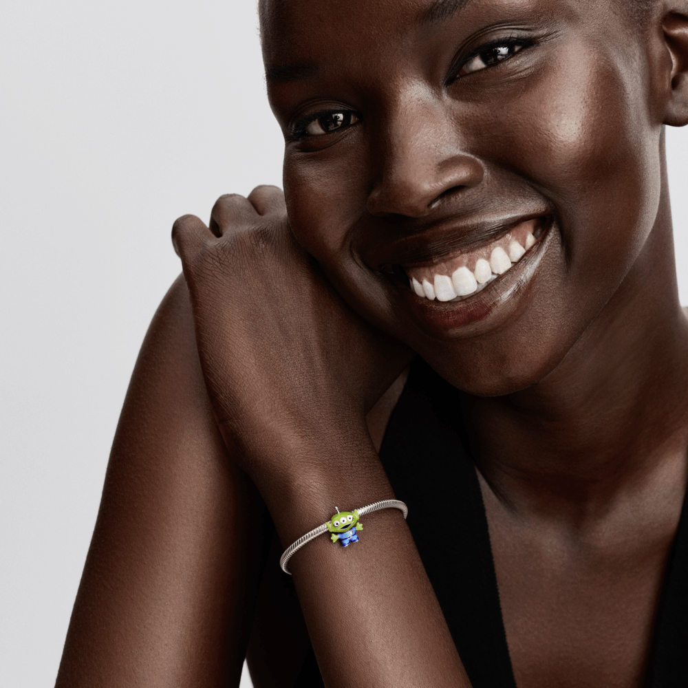 charm prata disney pixar alien toy story