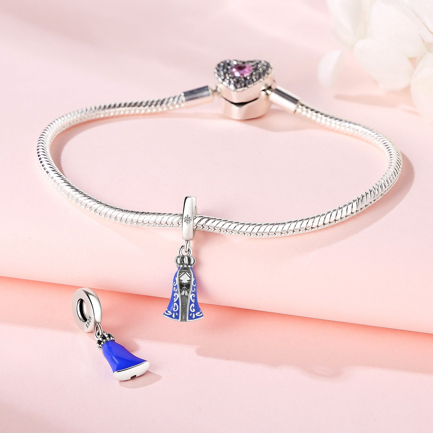 berloque nossa senhora aparecida baby