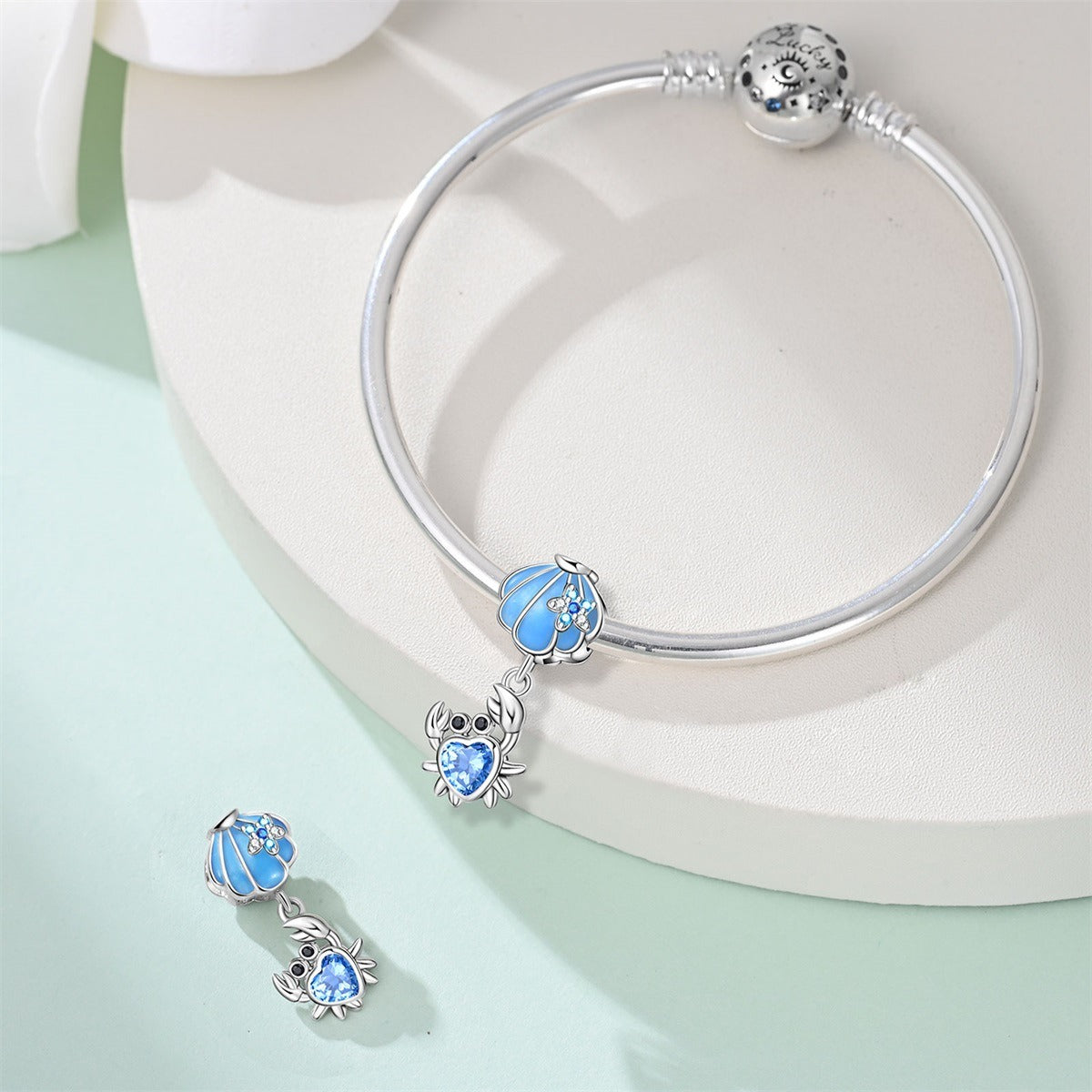 berloque coração do mar